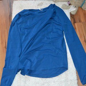 Teal??? Colored Shirt with stripes of the same color Tek Gear